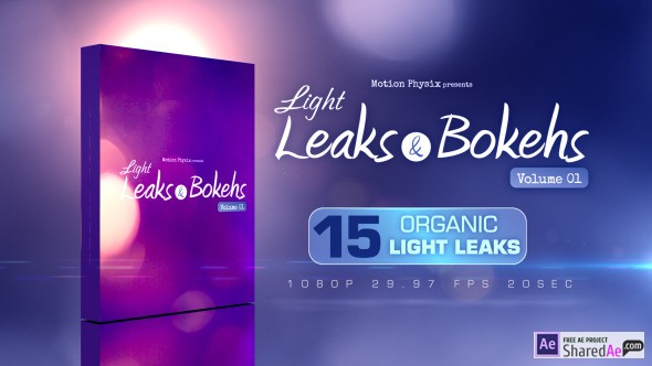 Light Leaks and Bokehs Vol 1 9822840 - Videohive shareDAE