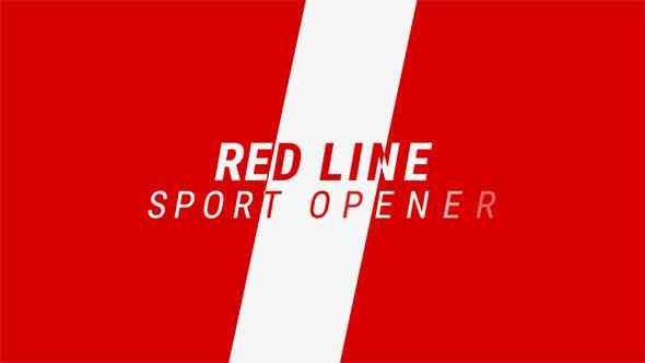 Videohive Red Line / Sport Promo 15204708