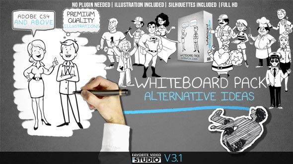 Videohive Whiteboard: Alternative Ideas 5874955