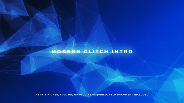 Videohive Modern Glitch Intro 20614919