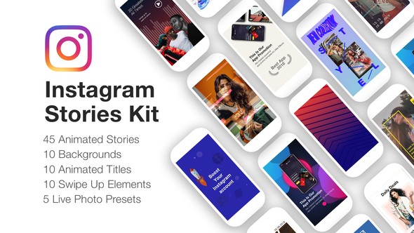 Videohive Instagram Stories Kit // Instagram Story Pack 22195723