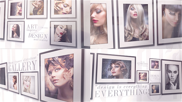 Videohive Elegant Photo Gallery On The Wall 10447020