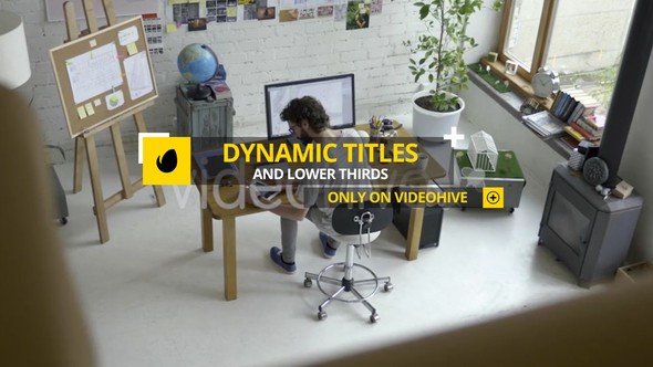 Videohive Dynamic Titles and Lower Thirds 22569572