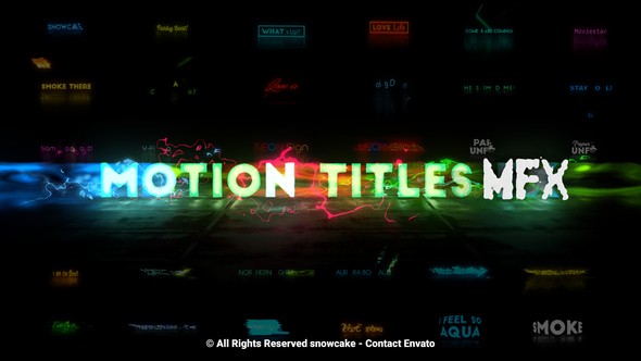 Videohive Motion Titles FX 22549236
