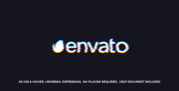 Videohive Scratch Glitch Logo 20605018
