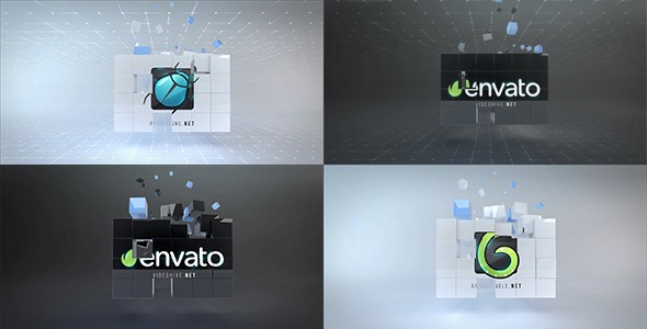 Videohive Corporate Cubes Logo Reveal 20626250