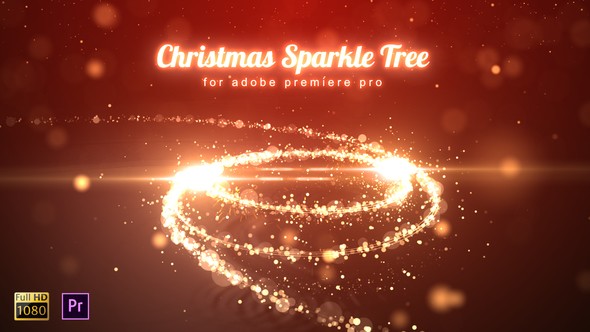 Videohive Christmas Sparkle Tree – Premiere Pro 22859258