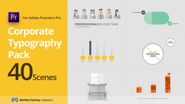 Videohive SEO Corporate Typography Pack for Premiere Pro 22879252