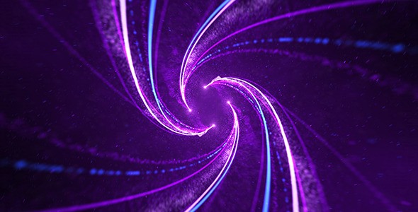 Videohive Particle Spiral Logo 10399077