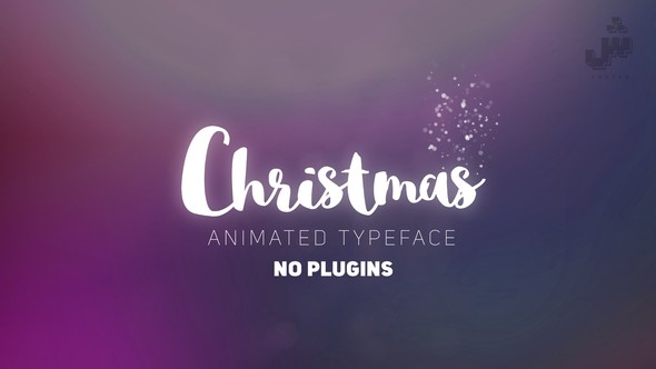 Videohive Christmas- Animated Typeface   22839317