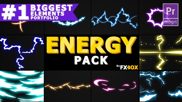 Videohive Flash FX Energy Elements And Transitions 22944698