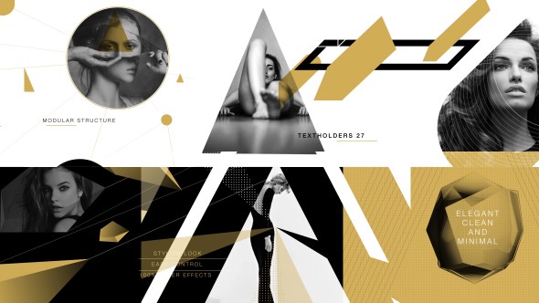 Videohive Gold Shape 17595713 