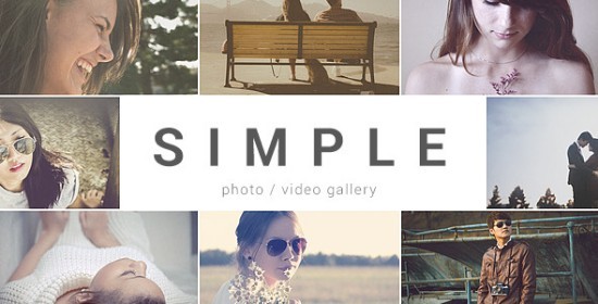 Videohive SIMPLE - Parallax Photo Gallery 10030329