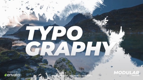 Videohive Ink Typography 22675294