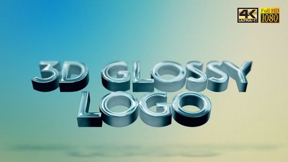 Videohive 3D Glossy Logo 23053592