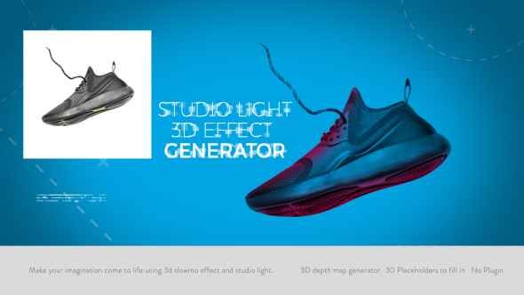Videohive Studio Light I 3D Effect Generator 20761601