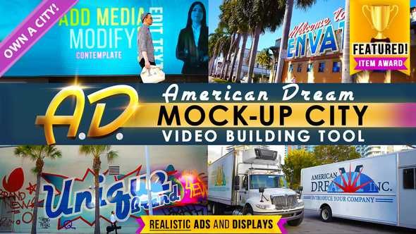 Videohive AD - City Titles Mockup Business Intro 21924523 - Last Update!