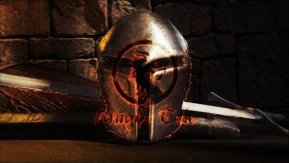 Videohive Knight Tale Ancient Logo Reveal 23359268