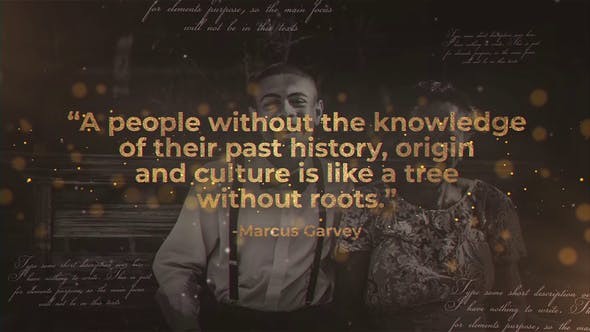Videohive History Quotes 23445138