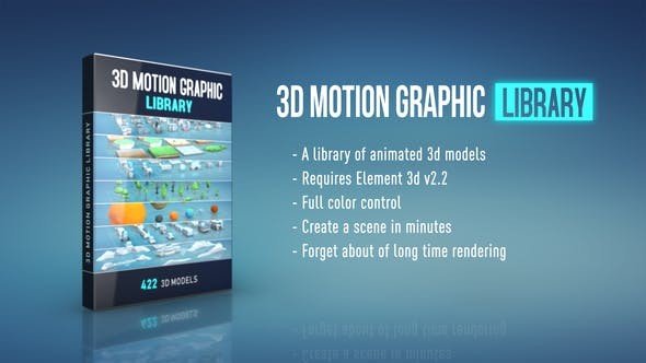 Videohive 3D Motion Graphic Library 22872868