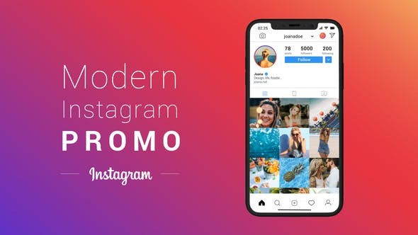 Videohive Modern Instagram Promo 23364308