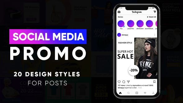 Videohive Instagram Stories and Posts 21473740