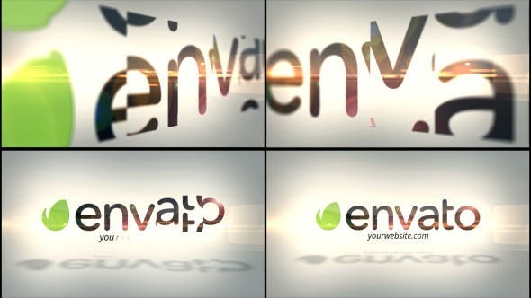 Videohive Corporate Flip Logo Reveal 9235048