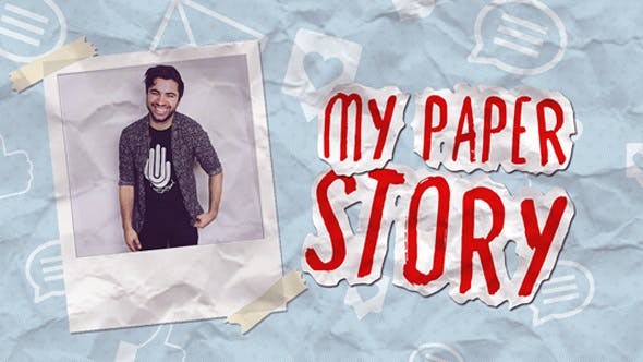 Videohive My Paper Story 19267378