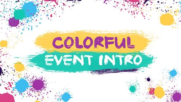 Videohive Colorful Event Opener | After Effects Template