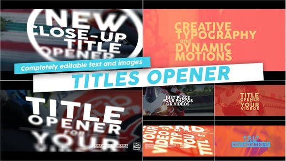 Videohive Titles Opener - After Effects Project