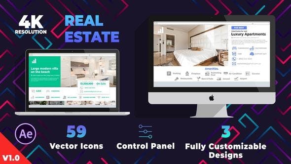 Videohive Real Estate Promo - After Effects Project