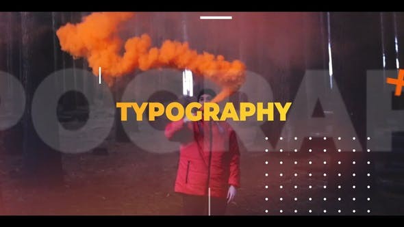 Videohive  Typography Intro - After Effects Template