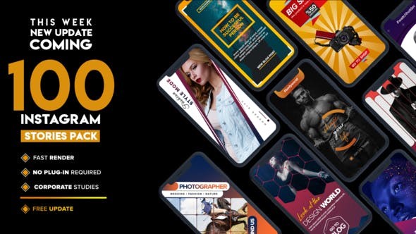 Videohive Instagram Stories V.5 - After Effects Template