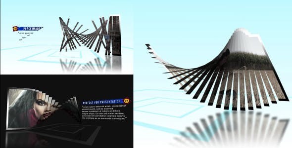 Videohive Motion Card Wipe - After Effects Template