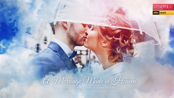 Videohive Marriage Made in Heaven | Wedding Invitation | Wedding Opener | Wedding Slideshow 30552974 - After Effects Project Files