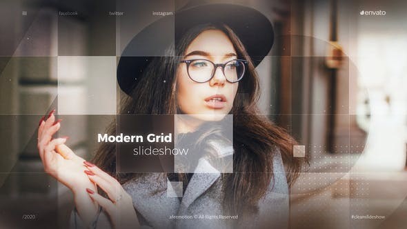 Videohive Modern Grid Slideshow 29796409 - After Effects Project Files