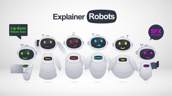 Videohive Explainer Robots 29969888 - After Effects Project Files