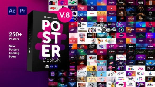 Videohive Posters Pack v8 30259738 - After Effects Project Files