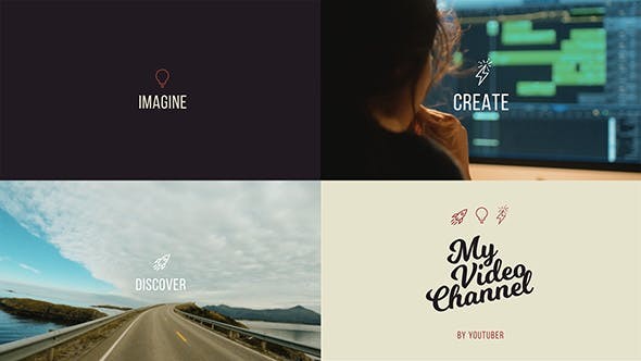 Videohive - YouTube Simple Opener - 21287273 - After Effect Project Files