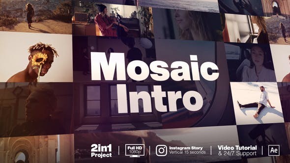 Mosaic Intro 31496131 - After Effects Project Files