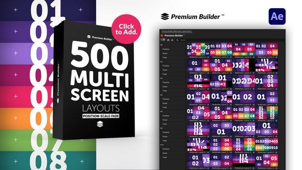 Multi Screen Layouts Pack 33961769 - After Effects Project Files