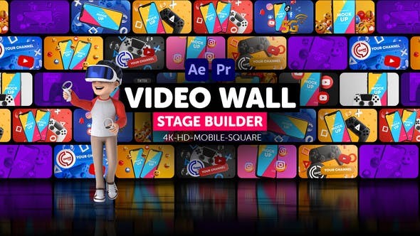 Video Wall Stage Builder 34153157 - After Effects Project Files