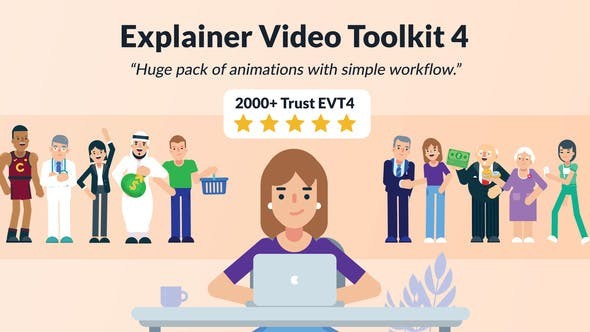 Explainer Video Toolkit 4 V2 22594089 -  After Effects Project Files