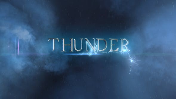 Cinematic Thunder Opener 33911001 - After Effects Project Files