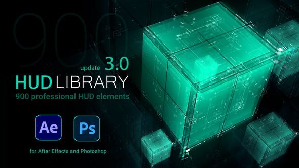 HUD Library update 3.0 21100353 - After Effects Project Files