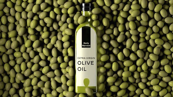Olive Oil Bottle Label Mockup 35422496 - After Effects Project Files