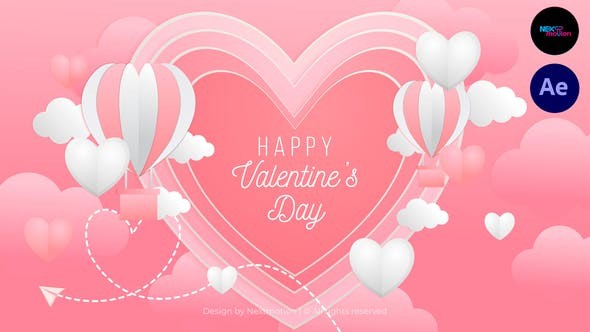 Valentine's Day Intro 35491822 - After Effects Project Files