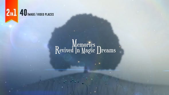 Memories Revived In Magic Dreams - 2 In 1 35160469 - After Effects Project Files