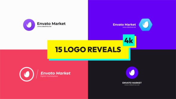Logo Pack for Premiere Pro | 15 in 1 35986357 - Premiere Pro Templates