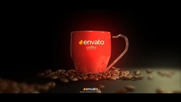 3D Coffee Cup Mockup Logo 33023666 - After Effects Project Files